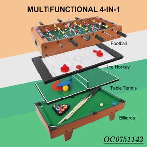 Mesa de Billar 4 en 1, Juego de Interior, Mesa de Billar Multifuncional 4 en 1 - Product Image 4