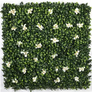 Artificial high simulation plant leaf wall white flower Milan lawn thickening and densification