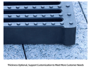 Cao chi phí-hiệu SuấT tỷ lệ rãnh composite nhựa máng xối cống Bìa Polymer thoát nước rãnh Grating - Product Image 6