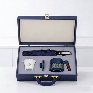 Set de Regalo Corporativo de Lujo 3 en 1: Termo, Masajeador de Cuello y Banco de Energía con Soporte para Teléfono - Product Image 5