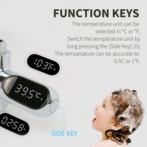 Лучше ванная комната Детский термометр цифровой светодиодный дисплей душ термометр воды - Product Image 3