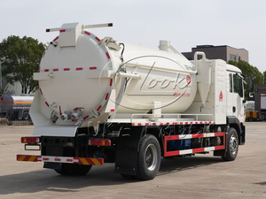 Heavy Duty HOWO 4*2 6 Wheel Electric Vacuum Truck 10-15CBM Equipped With Moro/Jurop <b>Pump</b> Strong <b>Suction</b> For Wastewater Sludge - Product Image 6