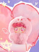 Produit Officiel 100% Original Q Bao Série Monstre Poilu Emotionnel Boîte Mystère Peluche 15cm Adorables Ornements de Bureau Pendentifs Tendance