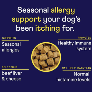 OEM ODM Complément alimentaire pour animaux de compagnie contre les allergies et les démangeaisons cutanées chez les chiens et les chats, sous forme de bouchées molles, enrichi en colostrum, quercétine, <span class=keywords><strong>propolis</strong></span> et oméga 3, marque privée - Product Image 2