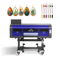 Imprimante jet d'encre UV DTF Rainbow 60 cm avec tête d'impression Xp600, machine d'impression automatique rouleau à rouleau