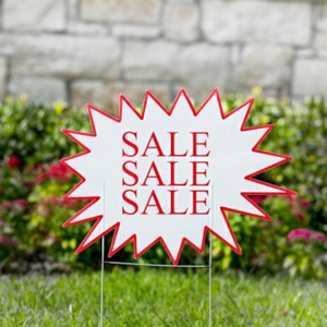 Panneaux de vente de jardin double face avec piquets en PP, résistants aux intempéries, taille et couleur personnalisables, service de découpe - Product Image 6