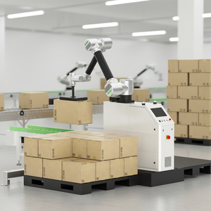<span class=keywords><strong>GEBO</strong></span> Automatischer Industrieller Kollaborativer Roboter-Palettierer für Lebensmittel- und Getränkeverpackungen (Flaschen, Kartons) - Einfache Bedienung - Product Image 5