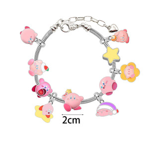 Pulseras Clásicas de <span class=keywords><strong>Kirby</strong></span> para Mujer, Pulsera con Cuentas y Dijes, Accesorios para Hacer Joyería DIY - Product Image 2