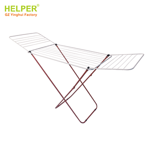 Séchoir à linge pliable <span class=keywords><strong>moderne</strong></span> et élégant ISM-Y6017-16, séchoir à linge en fer et porte-serviettes pour salle de bain, robuste, gain de place - Product Image 3