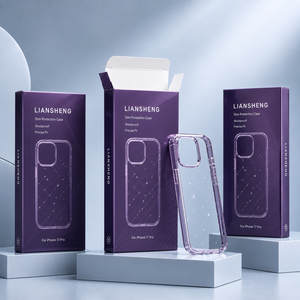 Cajas de Embalaje Plegables de Cartón Blanco Personalizables, Delgadas, Planas, Reciclables y Ecológicas al por Mayor para Teléfonos Móviles - Product Image 1