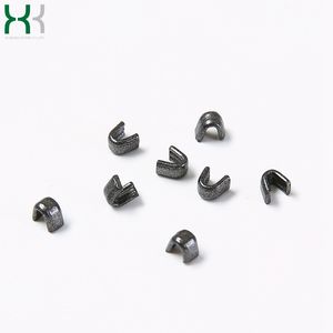 Professionele Custom Mini Rits Pats Aluminium Stop <span class=keywords><strong>U</strong></span> <span class=keywords><strong>Type</strong></span> Rits Boven/Onder Stopt - Product Image 3