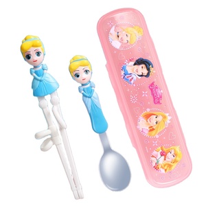 Coffret Couverts <span class=keywords><strong>Puzzle</strong></span> <span class=keywords><strong>3D</strong></span> <span class=keywords><strong>Disney</strong></span> Cadeau de rentrée des classes-Baguettes et Cuillère - Product Image 1