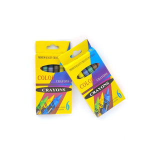 Juego de Mini Crayones de Cera No Tóxicos de 6 Colores, 7.8cm, Materiales de Arte para Niños, Regalo Perfecto - Product Image 6
