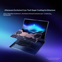 Ordinateur portable de jeu Alienware AREA-51 haut de gamme, 16 pouces, pour designers, Ultra 9-275HX, 32 Go/64 Go de RAM, 1 To/2 To de SSD, GPU RTX5090-24G, 2,5K 240 Hz
