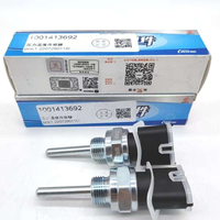 Sensor Gabungan Tekanan dan Suhu Oli 1001413692 M18*1.5 untuk Suku Cadang Mesin WEICHAI WP12 WP13 WP15 SHACMAN X3000 AUMAN GTL