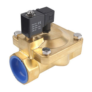 Sampel Gratis Suku Cadang Kompresor Industri Katup Solenoid Ukuran Kecil Air 220V 1/<span class=keywords><strong>2</strong></span> Inci Katup Temperatur Tinggi - Product Image 4