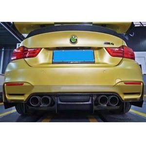 Difusor Trasero de Fibra de Carbono Estilo PSM para M3 M4 F80 F82 2014-2018 - Product Image 5