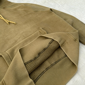 เสื้อฮู้ดดี้ผ้าฝ้ายแท้สไตล์วินเทจฟอกสีแบบทำเก่า  ปักลายบาติก พิมพ์ลาย  โลโก้สั่งทำได้  เสื้อพูลโอเวอร์เปล่าๆ สตรีทแวร์ - Product Image 3