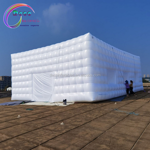 광고 풍선 사각형 오두막 큐브 돔 광고 Inflatables 텐트, 새로운 광장 저렴한 풍선 사진 부스 화이트 - Product Image 5