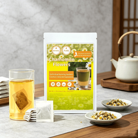 LUMIFLORA Sachets de Thé à la Camomille 1,5g 30 Sachets Traitement par Bulles Chaudes Régulation Thermique Santé Gastro-intestinale Beauté Soins de la Peau 18