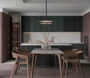 Armarios de cocina modulares de diseño personalizado Colección de armarios del fabricante - Product Image 1