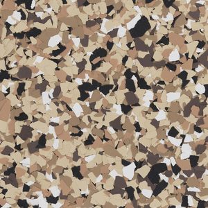 LSY 2:1 100% Solides Époxy Barrière Contre l'Humidité et les Vapeurs (MVB) avec des Flocons <span class=keywords><strong>de</strong></span> Mélange Outback <span class=keywords><strong>de</strong></span> 1/4 po <span class=keywords><strong>pour</strong></span> les Sols en Béton <span class=keywords><strong>de</strong></span> <span class=keywords><strong>Garage</strong></span> - Product Image 3