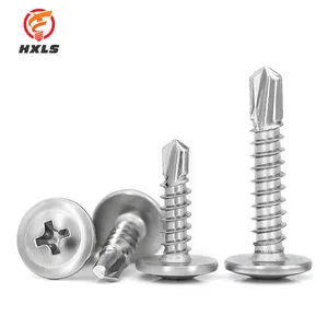 Wholesale quality #8#10 304 410 Stainless Steel truss head self tapping screws