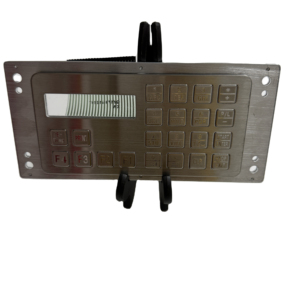 Kim loại công nghiệp bàn phím với màn hình <span class=keywords><strong>LCD</strong></span> hiển thị và chức năng phím IP65 bảo vệ lớp cho nhiên liệu Dispenser ATM kiosk máy - Product Image 1