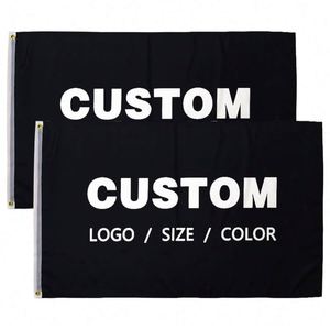 Banderas Publicitarias Estándar para Exteriores de Cualquier Color, 3x5, Bandera Personalizada Promocional - Product Image 4