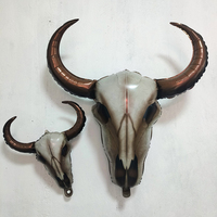 Ballons en Mylar CYmylar Western Cowboy Highland Cow Bull Skull Cowgirl Hat Boots pour décorations de fête sur le thème du Far West