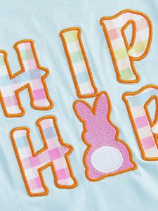 Conjunto de Ropa Boutique de Pascua 2026 para Niñas Pequeñas, Camiseta de Conejito Estilo Hip Hop, Falda Tutú Pastel, Conjunto de 2 Piezas para Bebés - Product Image 5