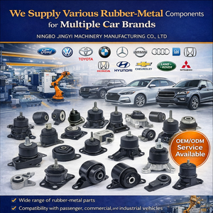 Set di 3 Supporti Motore/Trasmissione JINGYI A4433/A4438/A4439 di Ricambio Diretto per Mazda 3/CX-5 2.0L FWD 2013-2018 (Gomma+Metallo) - Product Image 4