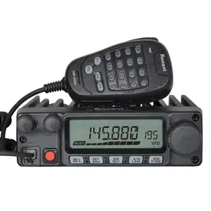 Long Range Single Band VHF 80W High Output Car Mobile Radio Base Radio Vehicle Mounted 2 Way Radio Walkie Talkie 100 Km