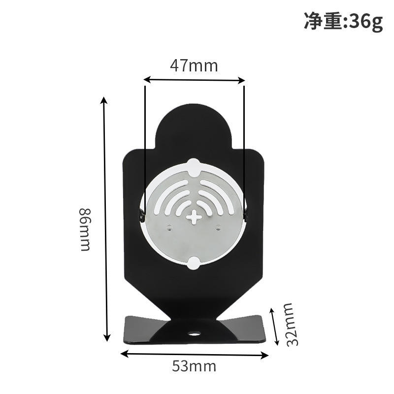 Rotatable metal target [single pack]