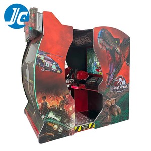 Máquina de Juego Arcade de Disparos Jurassic Park, Marca JC, Operada con Monedas, Versión para 2 Jugadores con Asientos para Niños, Pistola de Luz, para Interiores, 1 Año de Garantía - Product Image 4
