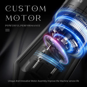 Mesin Tato Profesional XNET Talos Powerful Coreless Motor dengan Stroke yang Dapat Disesuaikan 2.0-4.2mm, Mesin Tato Nirkabel untuk Seni Tubuh - Product Image 3