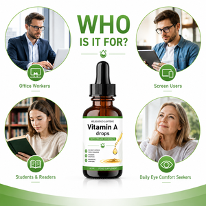 Suplemento Líquido de Vitamina A con Minerales Traza, 60 ml, Suplemento Alimenticio para la Salud Ocular - Product Image 3