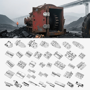Charnières de porte invisibles en acier inoxydable 304 pour camions et remorques, charnières de porte de bus pour portes lourdes – Prix direct usine chinoise - Product Image 4