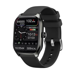 Smartwatches robuste anpassbare Sport-Exquisite Square NFC wasserdichte Nachricht Erinnerung Relojes LX306 Smartwatch