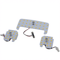 Kit d'éclairage de dôme LED HYUGA 12V 1W pour l'intérieur - 15 niveaux de luminosité réglables par touche 6000K Plug & Play |   Exportation JDM