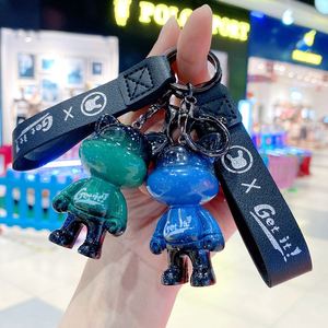 Porte-clés pendentif en PVC 2023, dessin animé 3D mignon, porte-clés de bande dessinée, cadeaux souvenirs tendance - Product Image 4