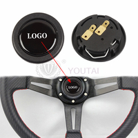 Lenkrad benutzer definierte Hupen knopf benutzer definierte Auto JDM Custom ized Hupen knopf für Lenkrad