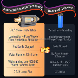 التحكم في الترسبات وإزالة الرواسب في وحدة واحدة مثالية لحماية مياه الصنبور المنزلية بدون ملح ولا كهرباء - Product Image 4