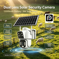Caméra solaire PTZ Wistino 365 jours 4G avec détection de mouvement pour surveillance à distance de ranchs et vergers