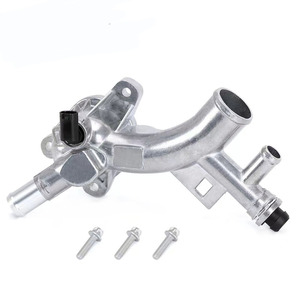 ตัวเรือนเทอร์โมสตัทเครื่องยนต์อะลูมิเนียม 3 ทาง สำหรับ Buick Chevrolet Opel 25193922 55565334 - Product Image 1