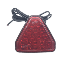 Nouveau 12V rouge stroboscope LED voiture pilote arrêt feu de sécurité feu arrière avertissement frein Signal lampe