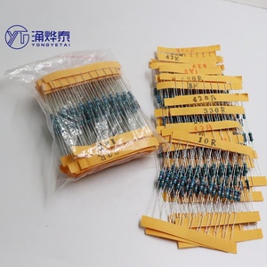 TAI 300 pièces 10 -1M <span class=keywords><strong>Ohm</strong></span> 1/4w résistance 1% Kit d'assortiment de résistances à film métallique 30 sortes * 10 pièces = 300 pièces livraison gratuite - Product Image 3