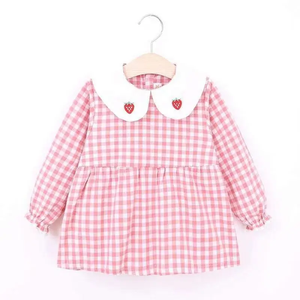 Vente directe d'usine logo personnalisé alimentation <span class=keywords><strong>tablier</strong></span> d'école peinture art enfant bébé enfants blouse <span class=keywords><strong>tablier</strong></span> - Product Image 5