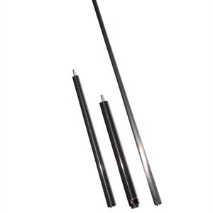 Queue de <span class=keywords><strong>billard</strong></span> professionnelle en fibre de carbone à faible déflexion, personnalisée, pour snooker et <span class=keywords><strong>billard</strong></span>, avec fût à profil conique professionnel - Product Image 2