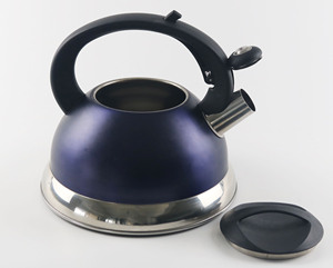 Durevole 3L <span class=keywords><strong>acqua</strong></span> pentola ristorante Non-elettrico tè bollitore in acciaio inox fornello Top blu profondo fischio caldaia ad <span class=keywords><strong>acqua</strong></span> - Product Image 4